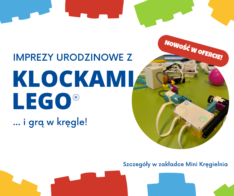 Urodziny z warsztatami Lego i grą w kręgle